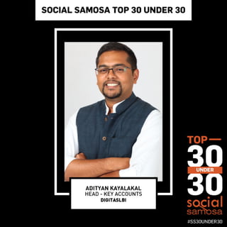 Presenting #SS30Under30 winners