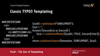 Fluid - The Zen of Templating