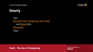 Fluid - The Zen of Templating
