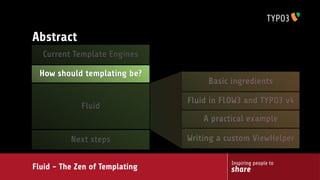 Fluid - The Zen of Templating