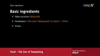 Fluid - The Zen of Templating