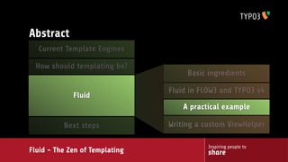 Fluid - The Zen of Templating