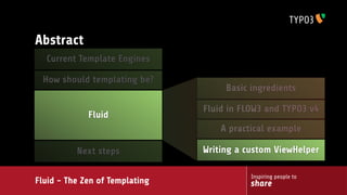 Fluid - The Zen of Templating
