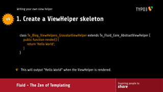 Fluid - The Zen of Templating