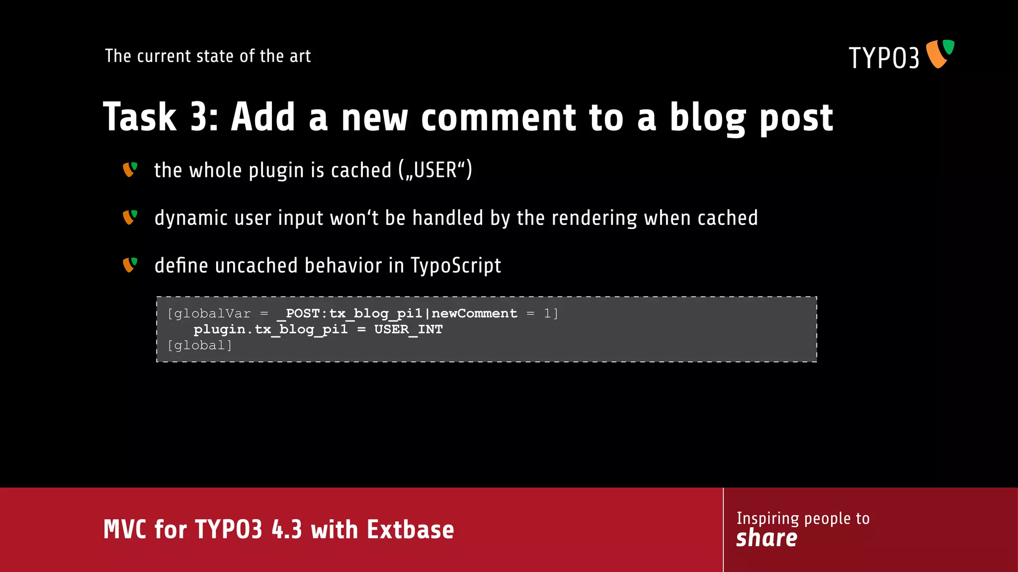 MVC for TYPO3 4.3 with extbase