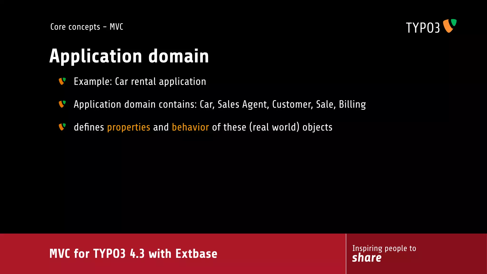 MVC for TYPO3 4.3 with extbase