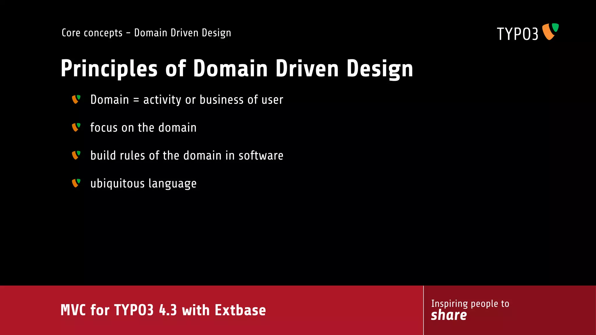 MVC for TYPO3 4.3 with extbase