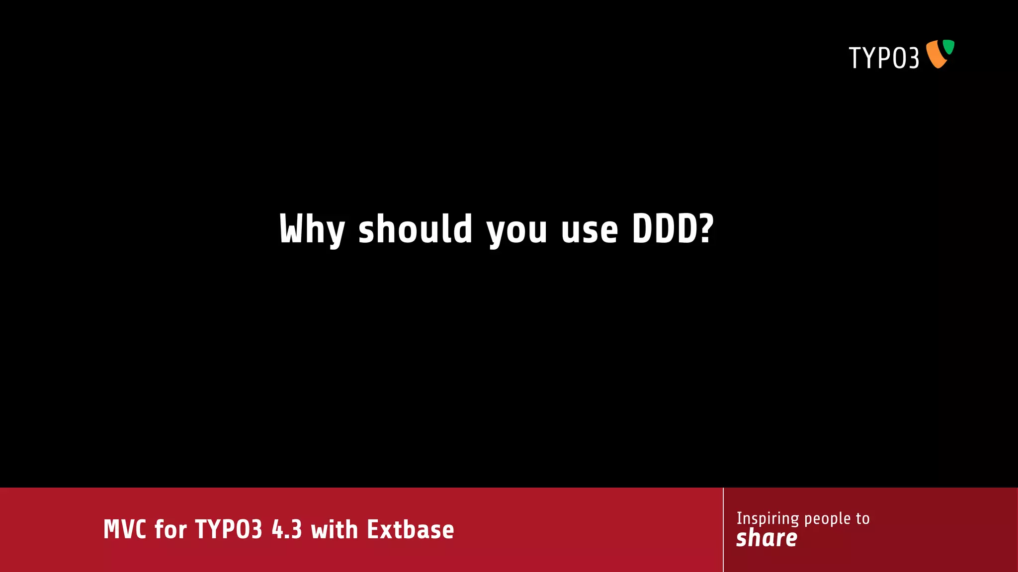 MVC for TYPO3 4.3 with extbase