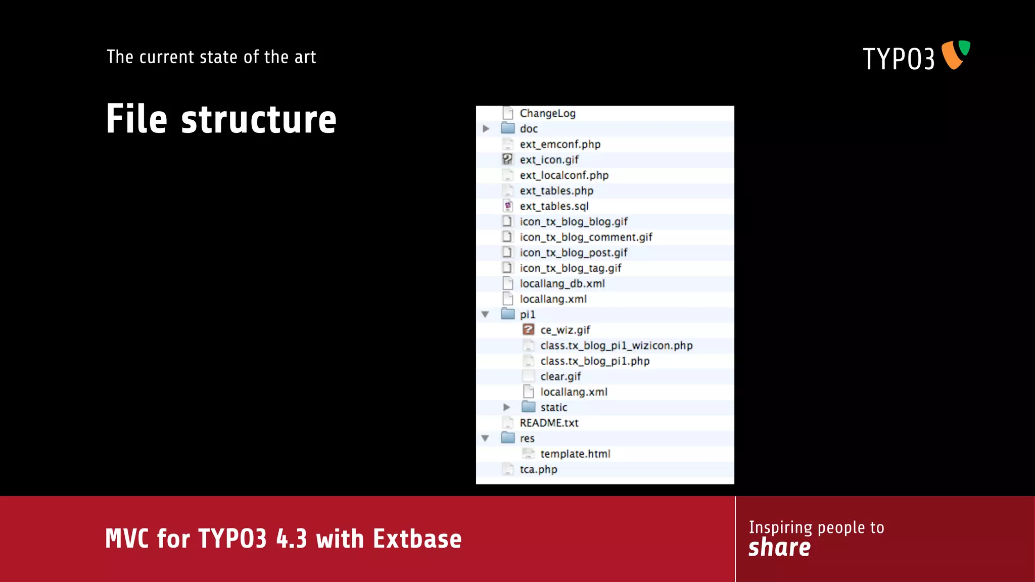 MVC for TYPO3 4.3 with extbase