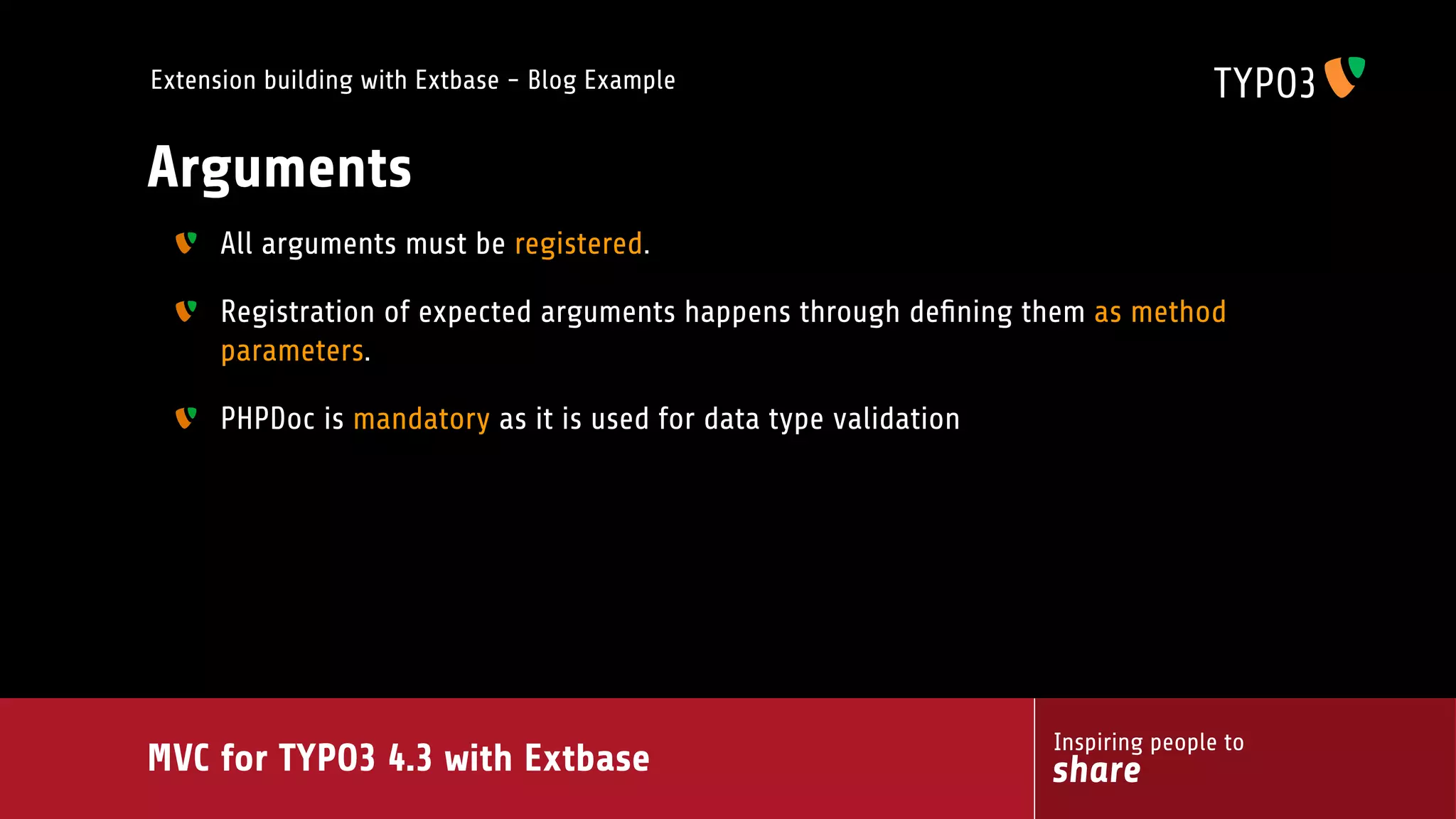 MVC for TYPO3 4.3 with extbase
