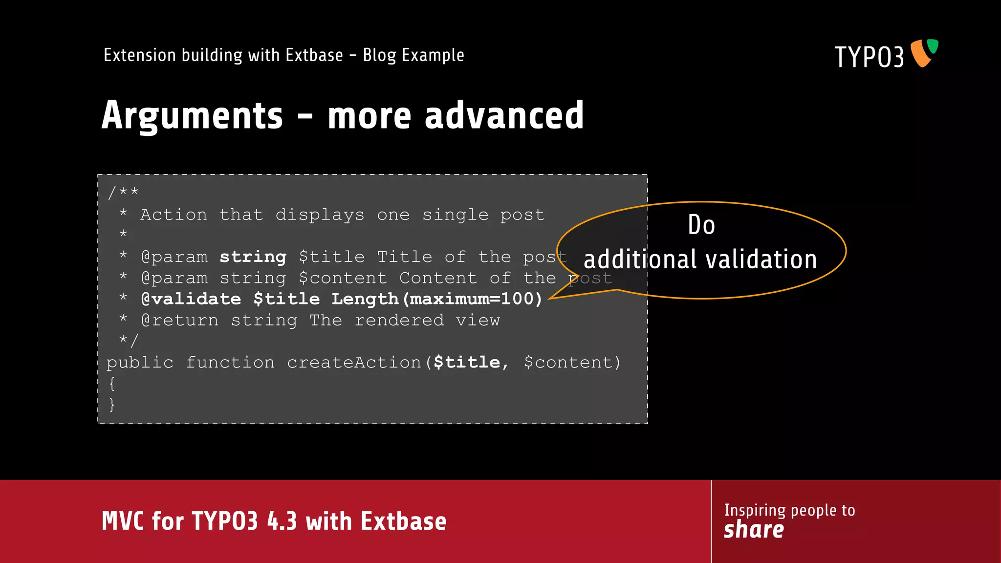 MVC for TYPO3 4.3 with extbase