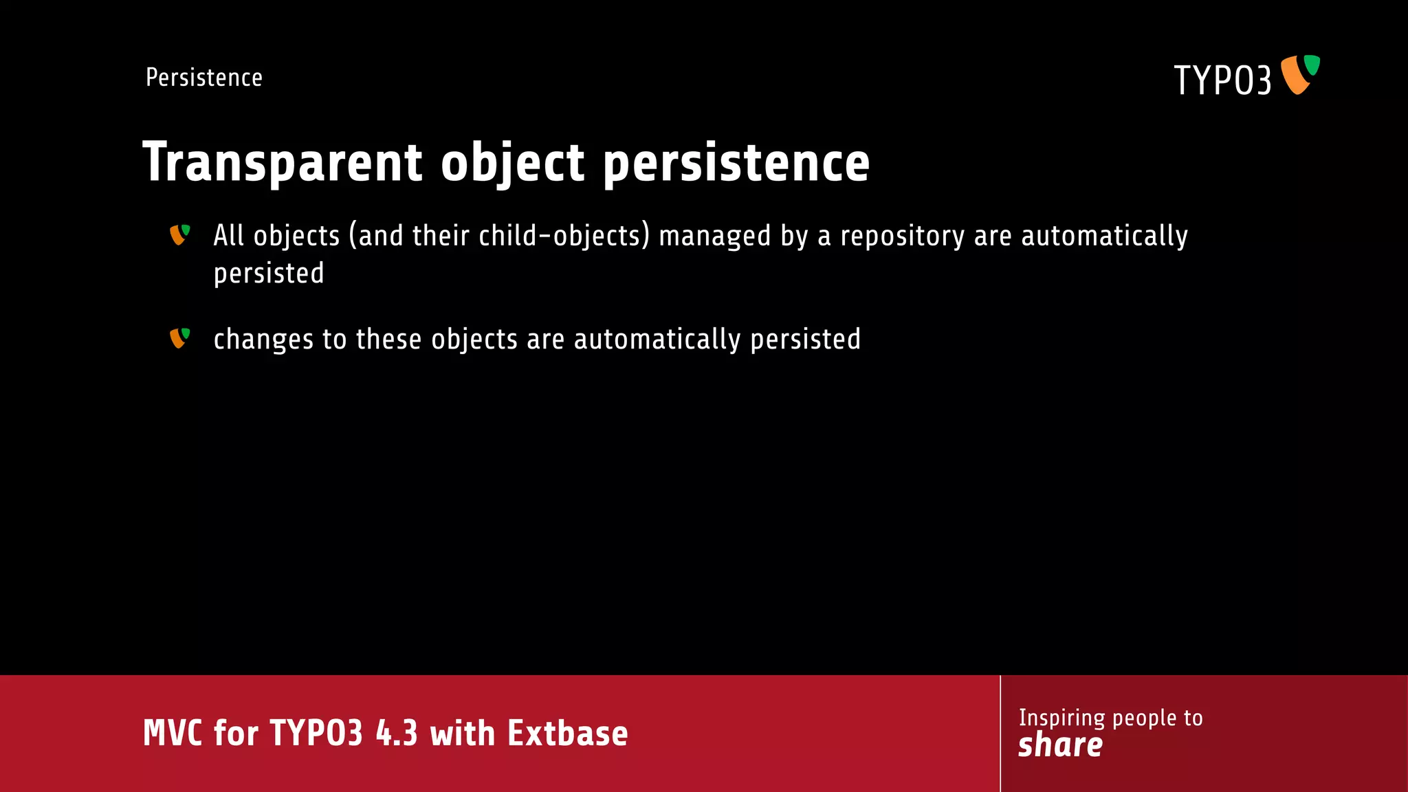 MVC for TYPO3 4.3 with extbase