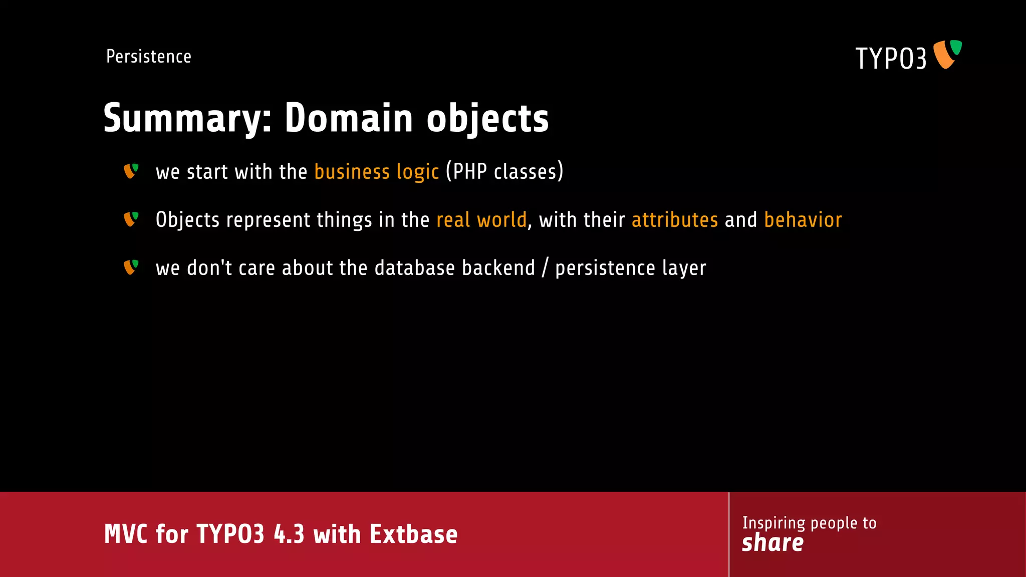 MVC for TYPO3 4.3 with extbase