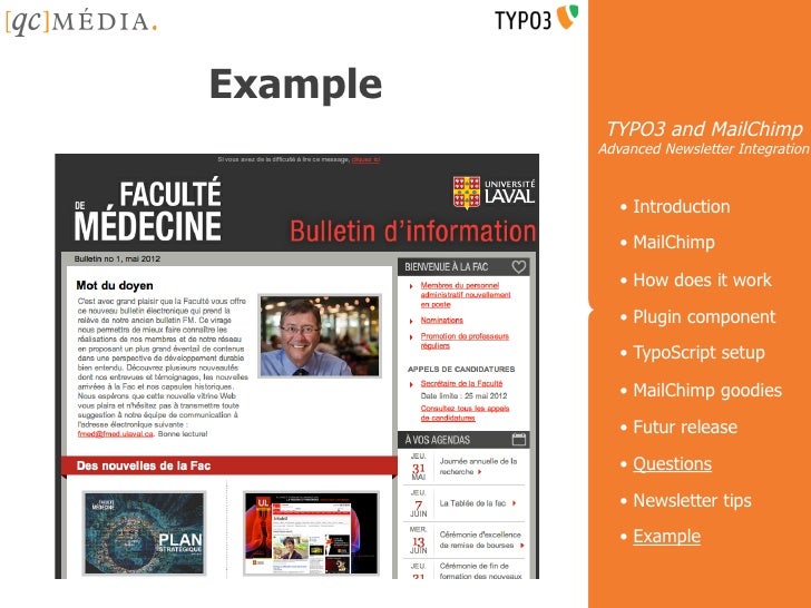 example of a newsletter