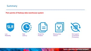 High Performance Data Lake with Apache Hudi and Alluxio at T3Go | PDF