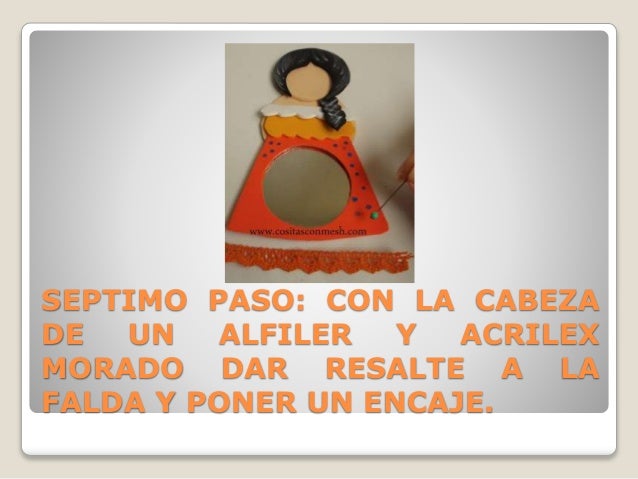 Como hacer un espejo con goma eva