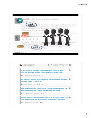 4/26/2014
6
quantify/compare
 