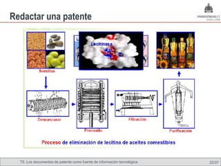 Redactar una patente




  T5. Los documentos de patente como fuente de Omland, May 2009
                                          Nils información tecnológica   22/37
 