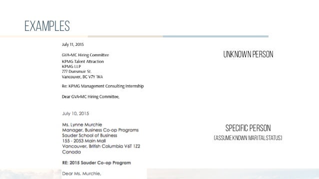 kpmg cover letter