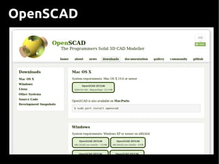 OpenSCAD
 