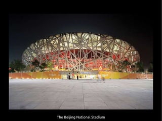 The Beijing National Stadium
 