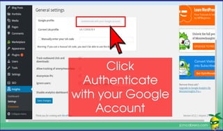 How to Install Google Analytics in WordPress