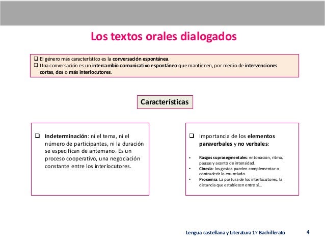 T4 los textos orales y los textos escritos