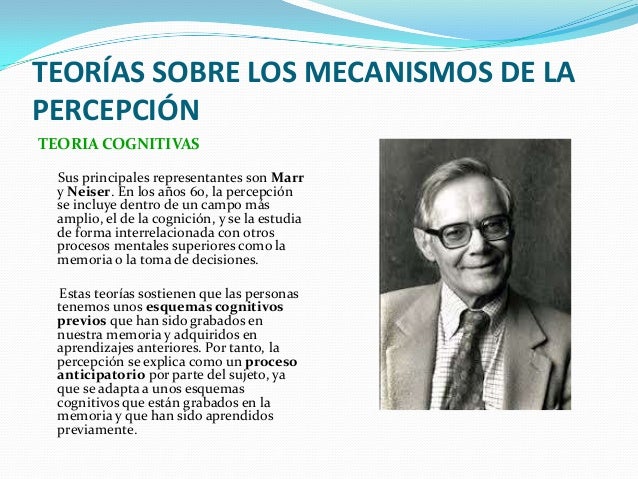 Teoria de la percepcion de gregory