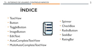 Comprehensive Guide to Basic User Interface Controls in Android ...