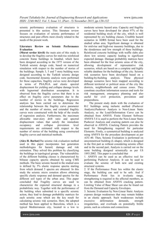 Seismic Fragility Analysis of Regular and Vertical Setback R/C Frame ...
