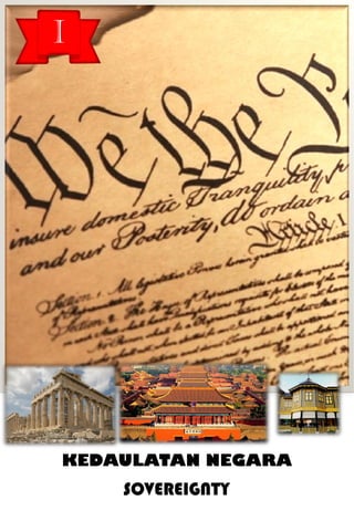 KEDAULATAN NEGARA SOVEREIGNTY 