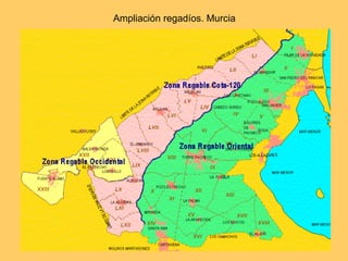 Ampliación regadíos. Murcia 