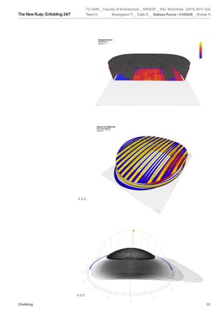TU Delft _ Faculty of Architecture _ AR0025 _ XXL Workshop (2010-2011 Q3)
The New Kuip: Enfolding 24/7           Team 5:        Bristogianni T. _ Calle E. _ Sakkas Panos / 4120639 _ Shitole H.




                               4.5.3




                               4.5.4




                               4.5.5

Cladding                                                                                                          59
 