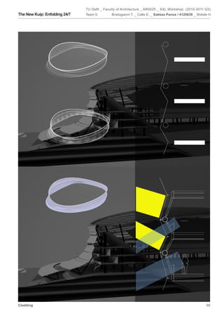 TU Delft _ Faculty of Architecture _ AR0025 _ XXL Workshop (2010-2011 Q3)
The New Kuip: Enfolding 24/7   Team 5:        Bristogianni T. _ Calle E. _ Sakkas Panos / 4120639 _ Shitole H.




Cladding                                                                                                  69
 