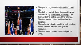 Terminologies and Mechanics of Basketball | PDF