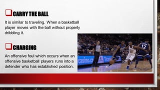 Terminologies and Mechanics of Basketball | PDF