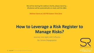 How to Leverage a Risk Register to Manage Risks