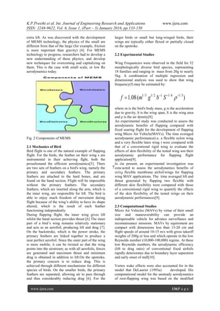 Design, Fabrication and Testing Of Flapping Wing Micro Air Vehicle | PDF