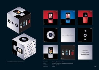 FILENAME Modular_Bunting_CubeSides
SIZE 120 (W) x 120 (H) (Can be scaled to size required)
MATERIAL 150gsm / GLOSS
COLOUR CMYK
SUGGESTED CUBE COMBINATIONS
59
 