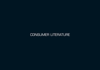 CONSUMER LITERATURE
 