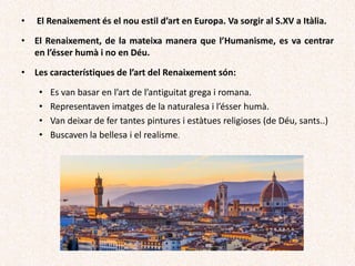 5. ART: EL RENAIXEMENT
 