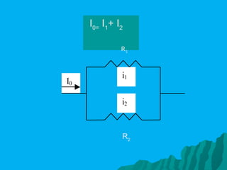    I 0=  I 1 + I 2   R 2   R 1 