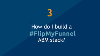 How do I build a
ABM stack?
3
 