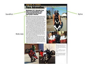 BylineStandfirst
Body copy
 