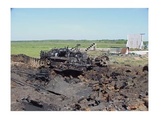 T72 Medium Tank Destroyed by Top-Attack Missile