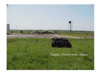Engine, 65mtrs from impact
 