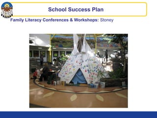 Family Literacy Conferences & Workshops: Stoney
School Success Plan
 