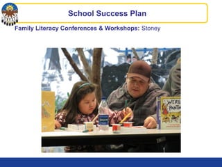 Family Literacy Conferences & Workshops: Stoney
School Success Plan
 