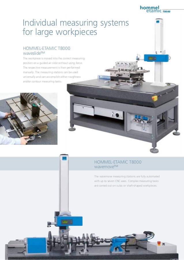 T8000 C8000 Roughness and Contour by Jenoptik