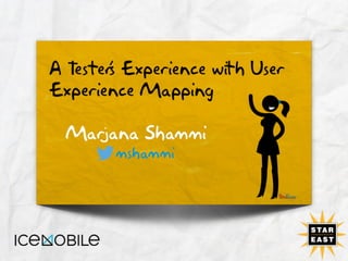 A Tester’s Experience with User Experience Mapping
